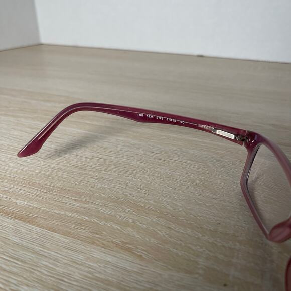 Ray-Ban RB5234 2126 Eyeglasses Brown Pink Cream Frames Only 51-16-140 - Picture 4 of 8